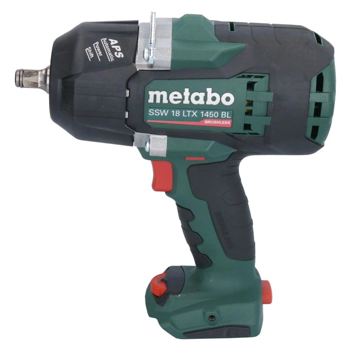 Metabo SSW 18 LTX 1450 BL Akku Schlagschrauber 18 V 1450 Nm Brushless + 1x Akku 4,0 Ah + metaBOX - (Schlagschrauber) (602401840)