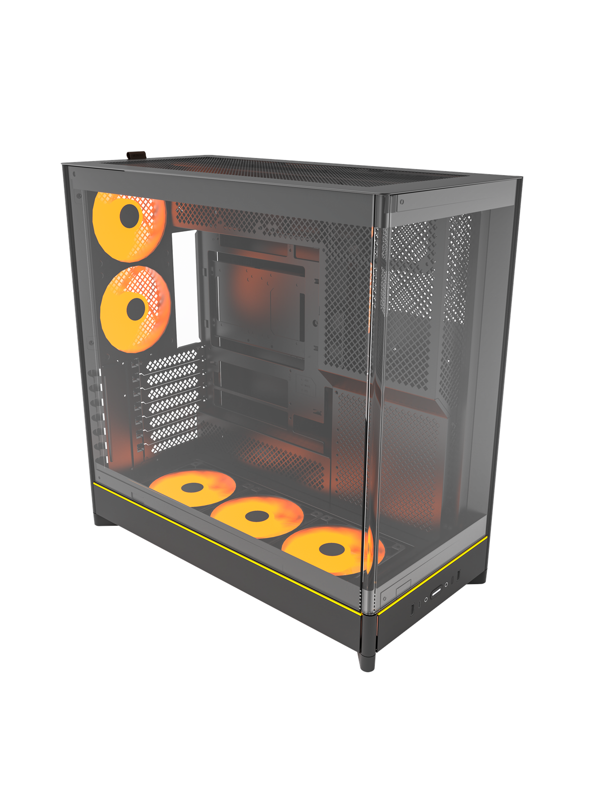 Montech HS02 PRO - Gehäuse - Miditower - Schwarz