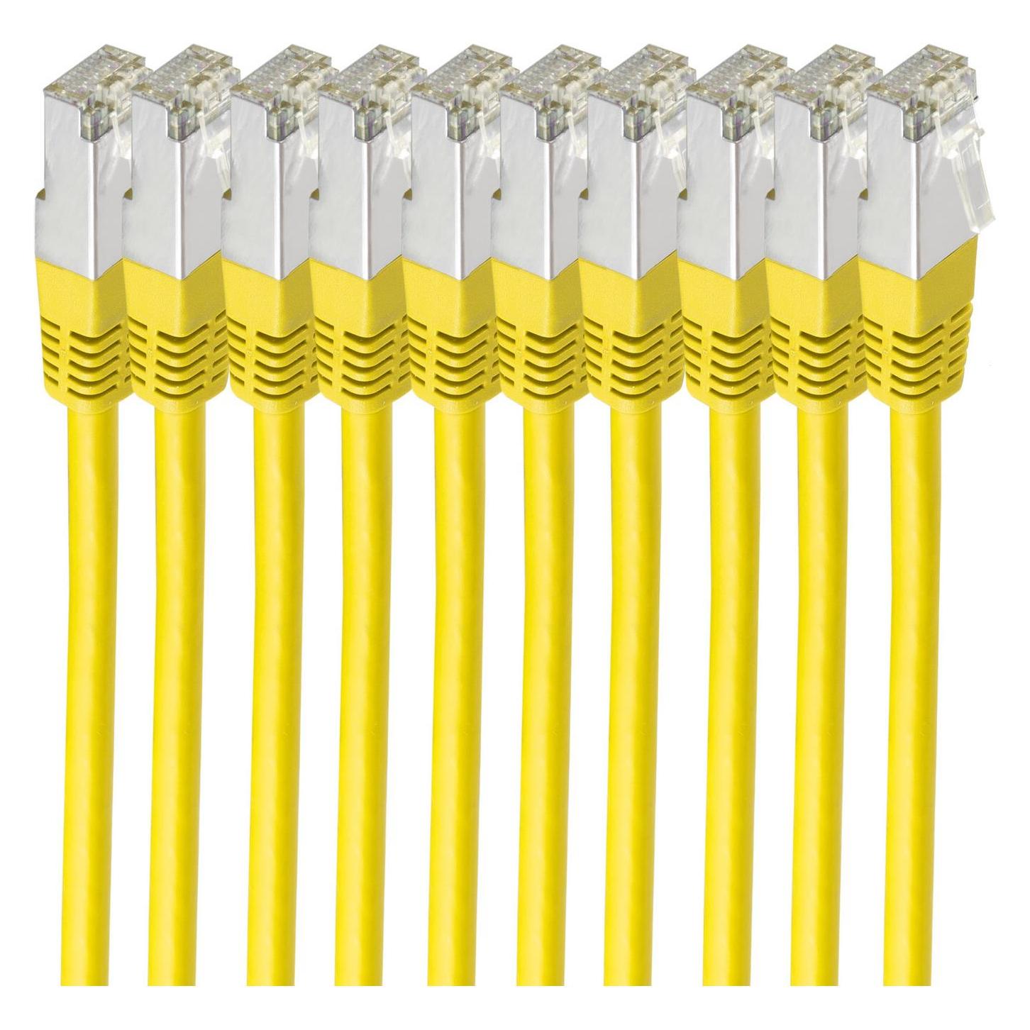 Shiverpeaks BS75711-HY-SET-10. Kabellänge: 1 m, Kabelstandard: Cat6, Kabelschirmung: S/FTP (S-STP), Anschluss 1: (S/FTP, CAT6, 1 m) (BS75711-HY-SET-10)