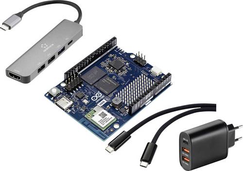 TRU COMPONENTS Fiore Arduino UNO Q Set (2GB / 16GB eMMC) 4 x 2.0GHz inkl. Netzteil