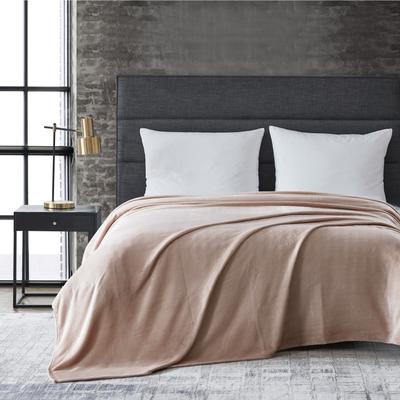 Kenneth Cole Reaction Solid Ultra Soft Plush Fleece Blanket