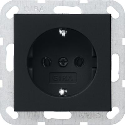 Gira Schuko-Steckdose sw 0466005