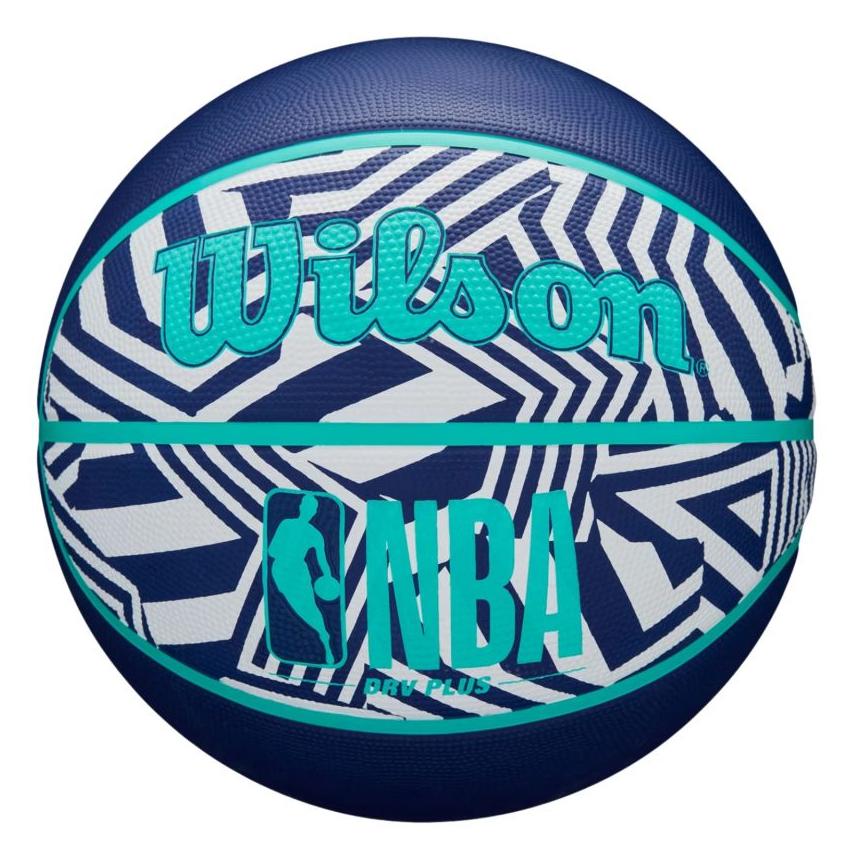 Wilson Nba Drv Plus Dazzle Camo Bskt Indigo 5 (5) (54784185)
