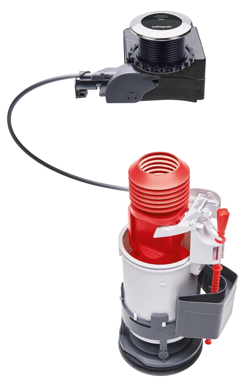 Dripio Elektronisch contactloos dual-flush spoelsysteem, 38-45 mm