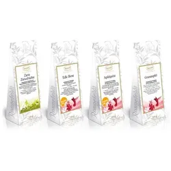 RONNEFELDT Loser Früchtetee Herbst-/Winter Bundle 4 versch. Sorten Inhalt 4x 100g