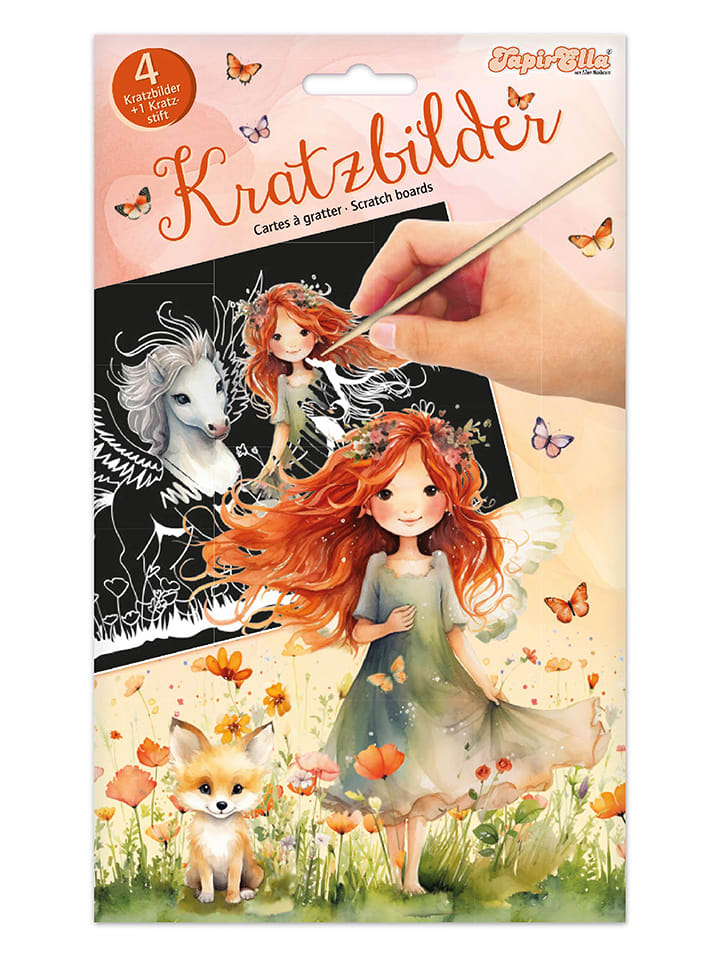 Lutz Mauder Kratzbilder im Display "Elfenprinzessin" - ab 3 Jahren - onesize
