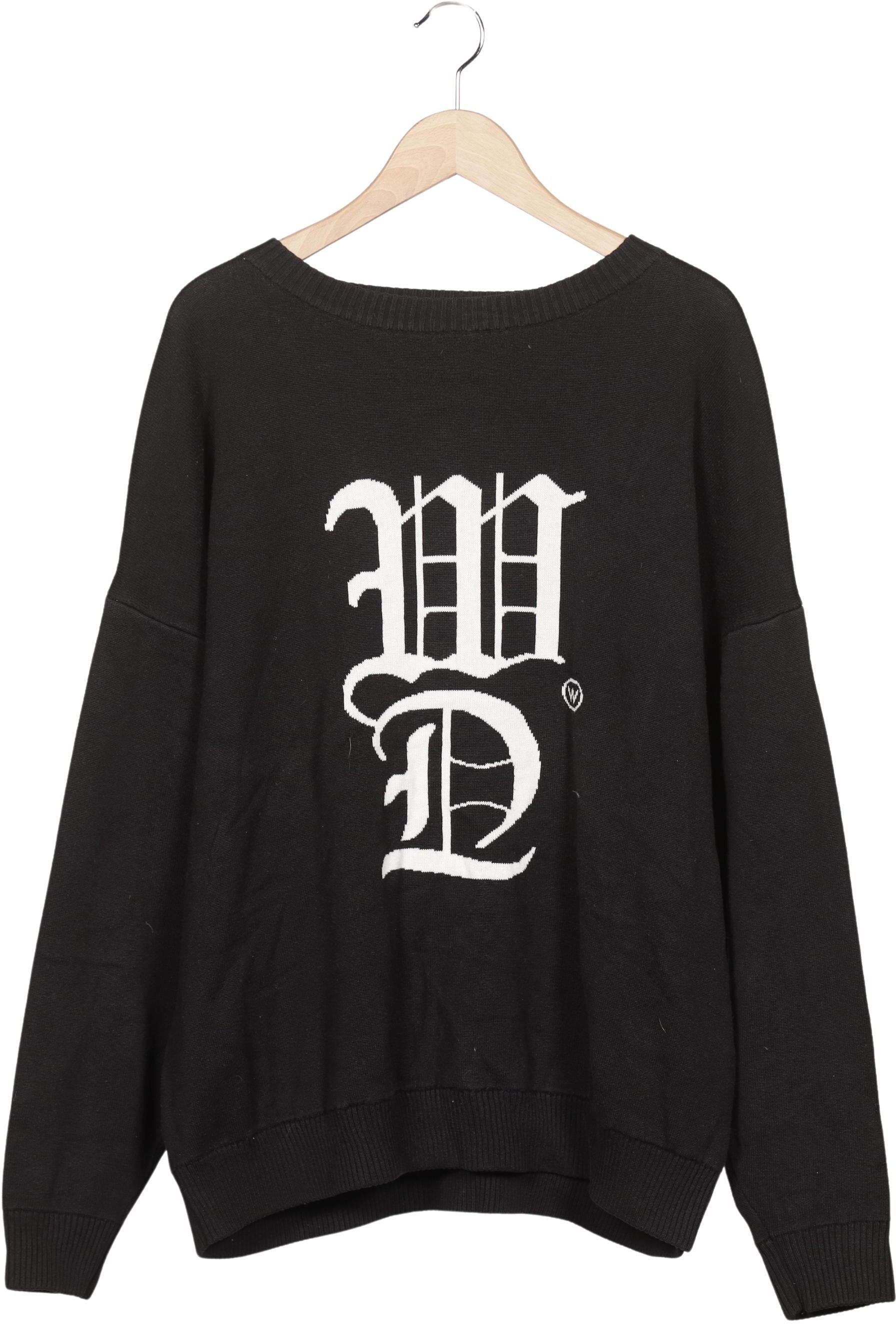 Wasted Paris Herren Pullover, Schwarz, Gr. XL, Synthetik / Baumwolle - Second Hand