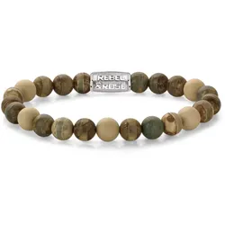 REBEL & ROSE - BRACELETS BEADS - Desert Oasis - silber / 8 MM