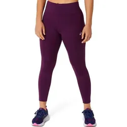 ASICS Damen Tights lang Da KATAKANA CROP TIGHT CROP, Größe S in Lila Lila