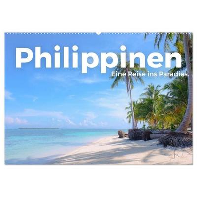 Philippinen - Eine Reise ins Paradies. (Wandkalender 2027 DIN A2 quer), CALVENDO Monatskalender