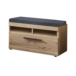 MONDO Garderobenbank  Talya ¦ holzfarben ¦ Maße (cm): B: 90 H: 51 T: 40.0