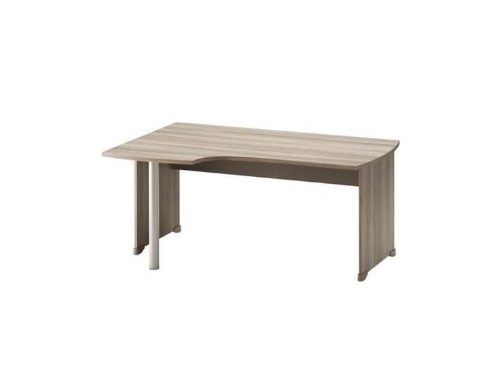 Bureau d'angle GAMI JAZZ - Beige clair - 120cm - 3 tiroirs
