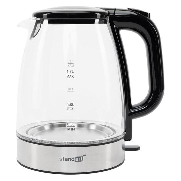 Standart Electric kettle K712MN, 1.7 l, transparent (1.70 l) (66515153)