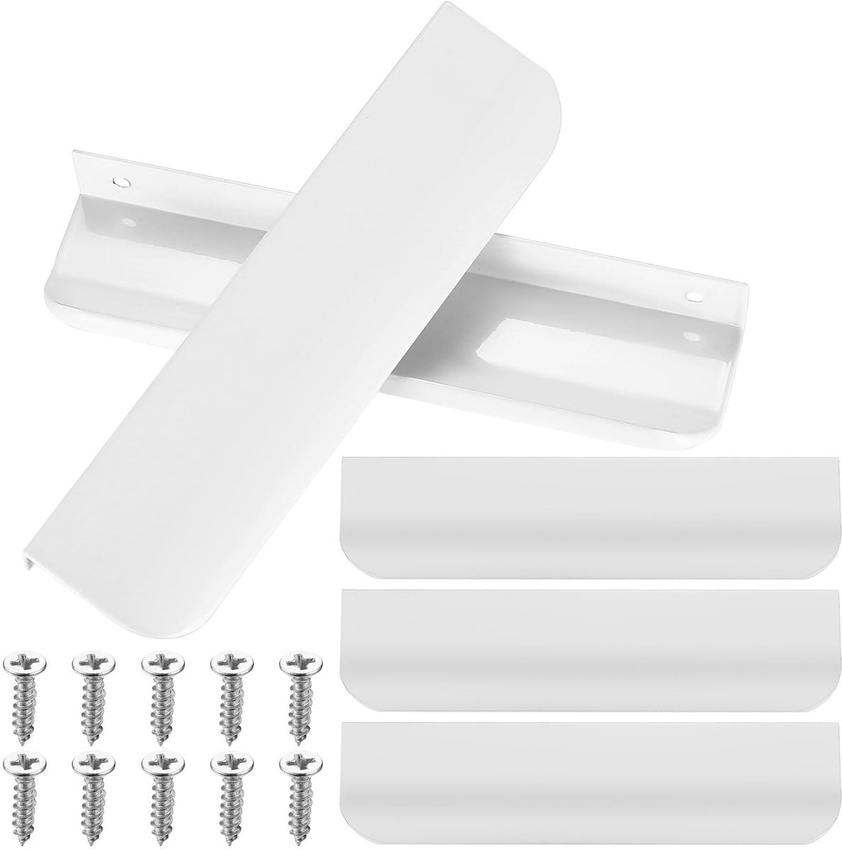 Dailygoods Meubelgrepen 5-pack Wit Aluminiumlegering 150mm
