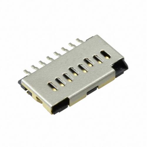 Molex Speicherkarten-Slot Polzahl Gesamt 8 Rastermaß: 1.1mm 1051620001 Tape on Full reel