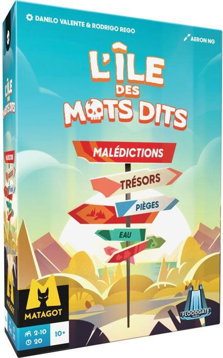 L'Île des Mots Dits bordspel voor 2-10 spelers van Asmodee