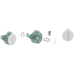 Schneider Electric 13948 Türschloss für Kaedra-Gehäuse, Schloss mit Schlüssel Euro-Nr. 850
