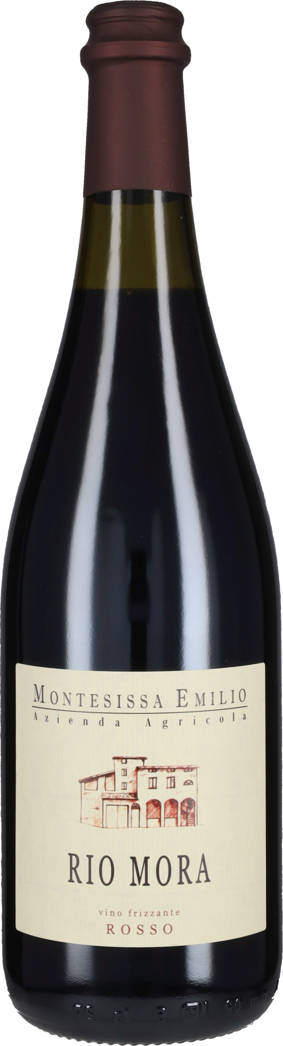 Montesissa Emilio Rosso frizzante 'Rio Mora' Emilio Montesissa