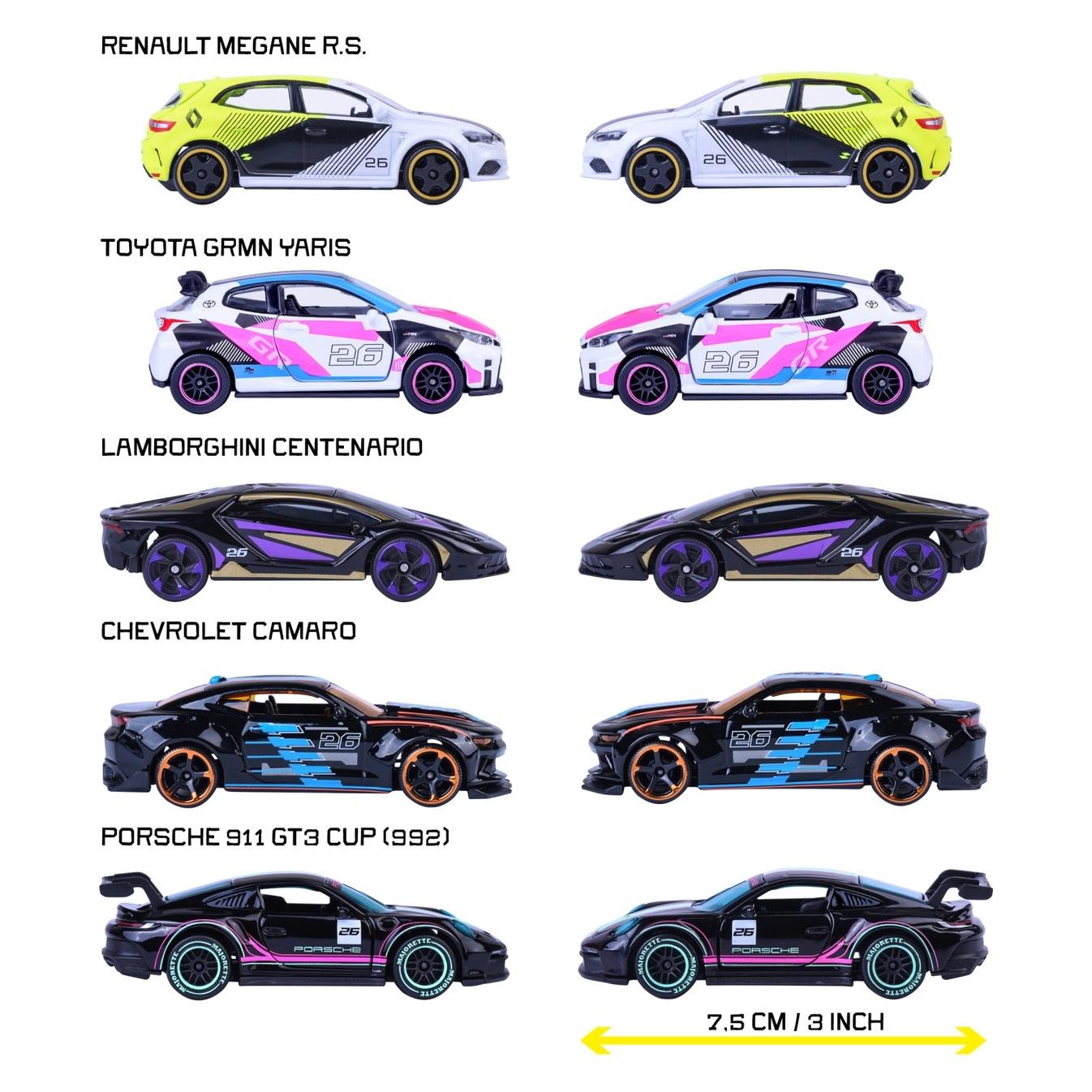 Majorette Neon Racer 5 Pieces Giftpack (8504105004)