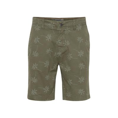 Chinoshorts BLEND "Chinoshorts BHWoven", Herren, Gr. XL, N-Gr, grün (four leaf clover), Obermaterial: 98% Baumwolle CO. 2% Elasthan EL., Hosen Chinoshorts