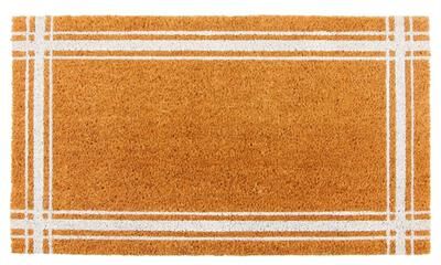 "KAF Home New Coir Doormat, Heavy-Duty, Weather Resistant - 30"" x 17"""