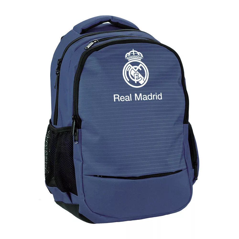 Real Madrid schooltas Blauw 48 cm