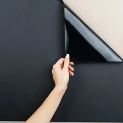 Möbelfolie selbstklebend in mehreren Farben - 75 x 200 cm / Caviar