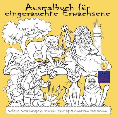 Ausmalbuch für eingerauchte Erwachsene, Taschenbuch von Kurt Heppke, BoD – Books on Demand, 978-3-7562-1961-2