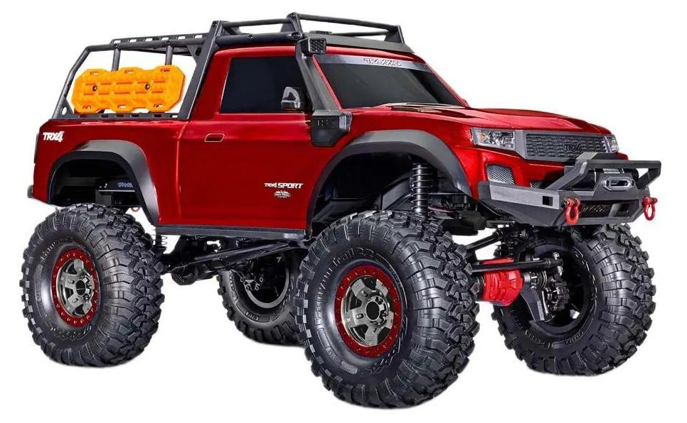 Traxxas 1/10 TRX-4 Sport High Trail RTR RC-auto - Rood