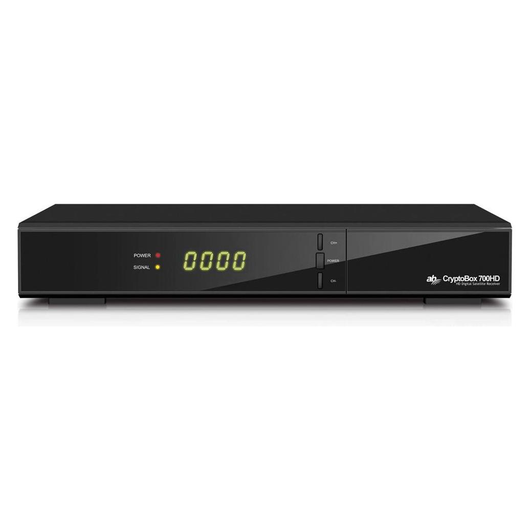 Abcom AB CryptoBox 700HD Cable, Ethernet (RJ-45), IPTV Full HD Black (DVB-S, DVB-S2, IPTV) (AB CR700HD)