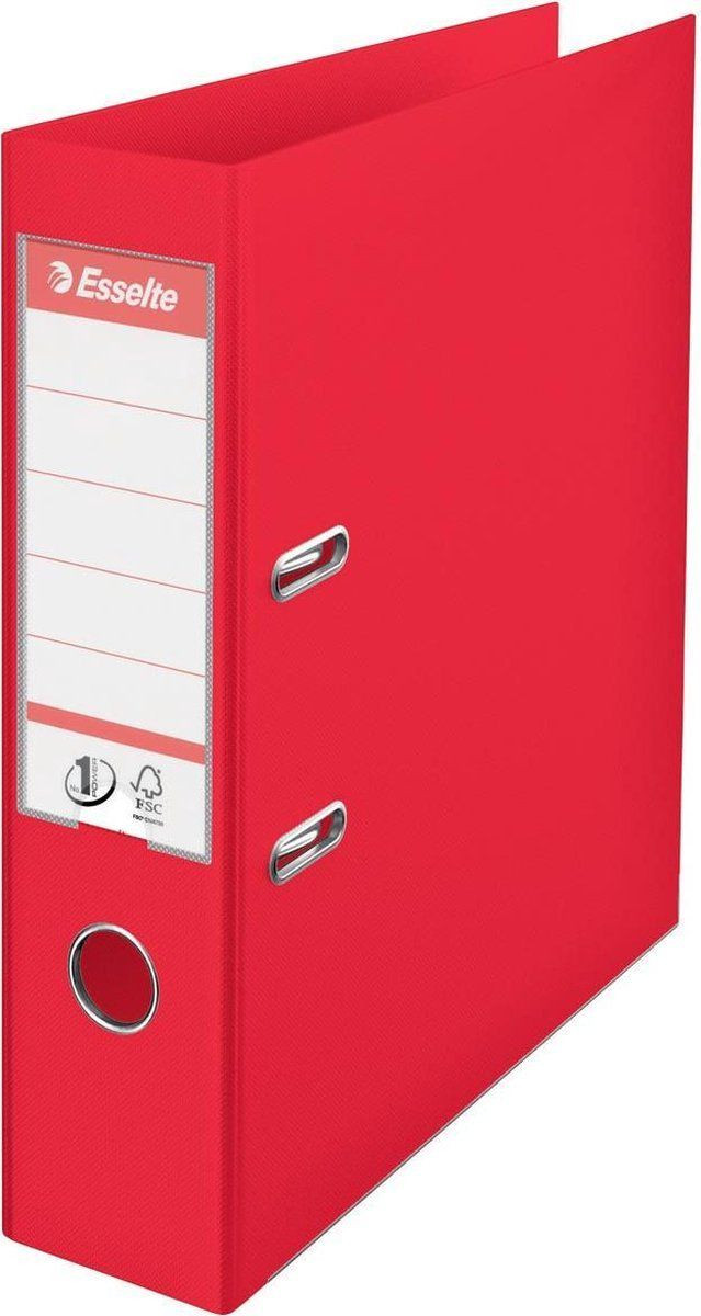 Esselte No.1 VIVIDA A4 Ordner met Power Nr.1 mechaniek - Rood
