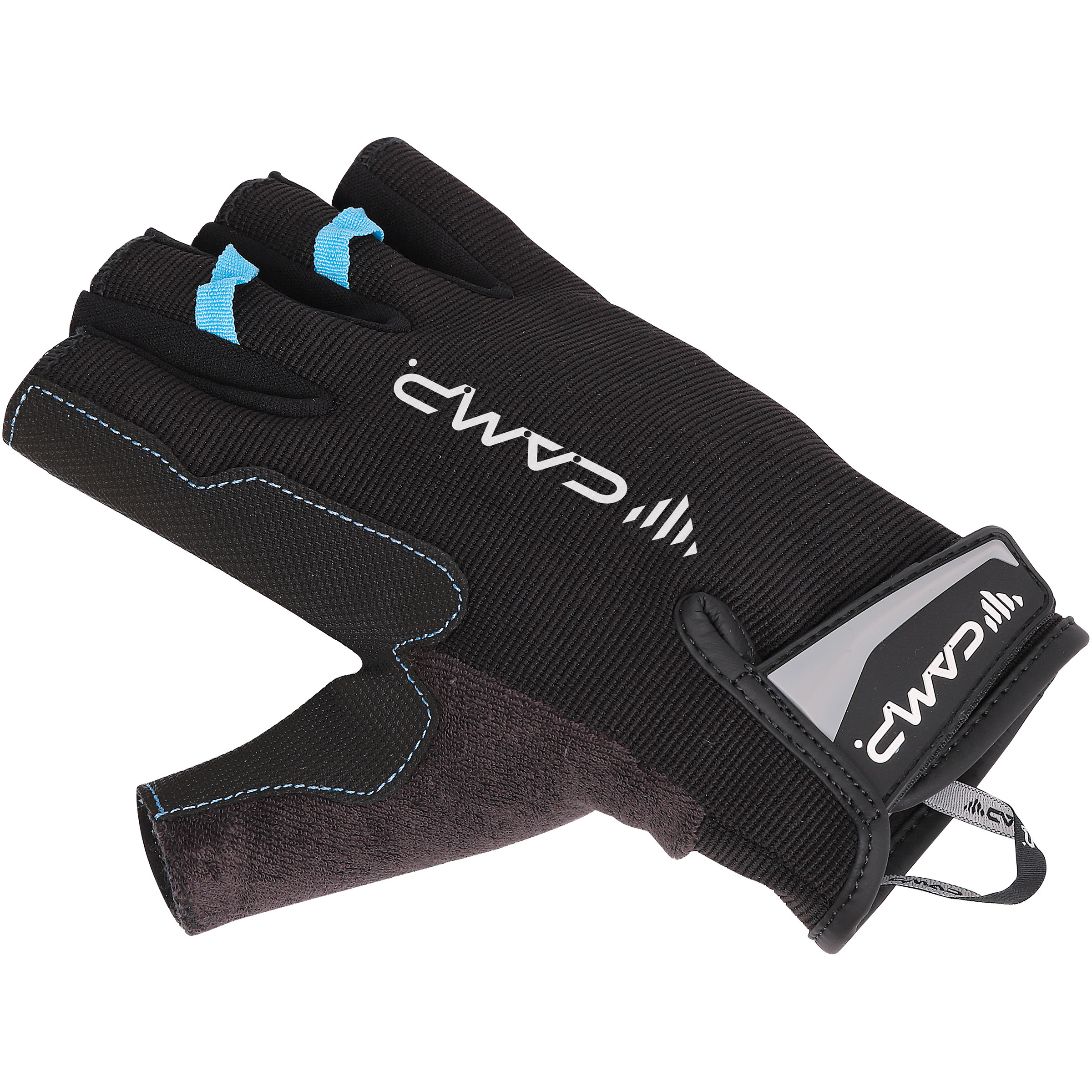 Camp Start Klettersteighandschuhe Fingerhandschuhe schwarz Größe XL Klettersteig Atmungsaktiv