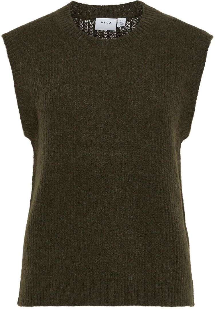 VILA Pull col rond sans manches