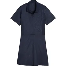 Puma Kleid Kassidy Animal Deboss, kurzarm, navy