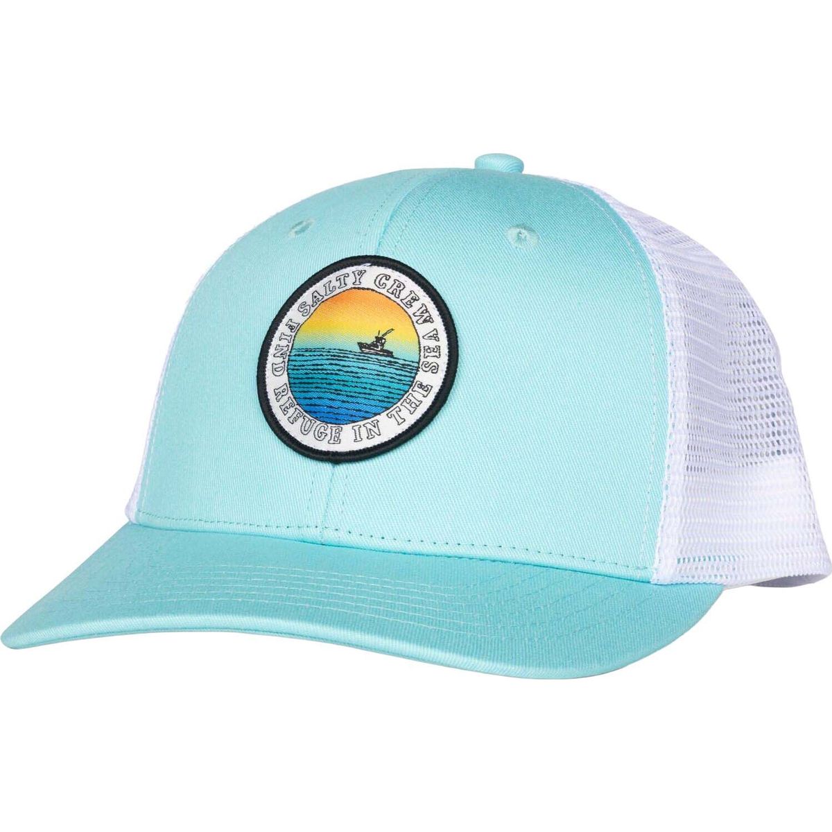 Salty Crew Patched Retro Trucker seafoam (SEAFOAM) 1Sz 35035753W-SEAFOAM-1Sz