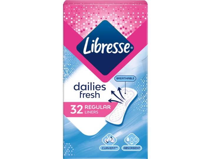 Libresse Normale Inlegkruisjes 32 stuks