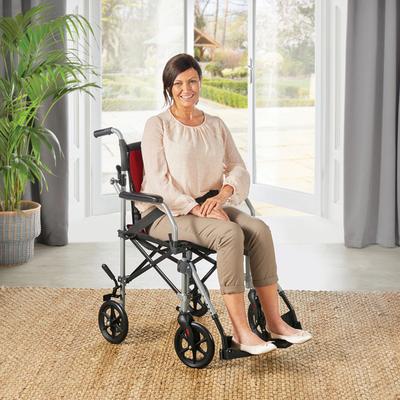 Leichtgewicht-Rollstuhl klappbar aus Aluminium-Rollstuhl