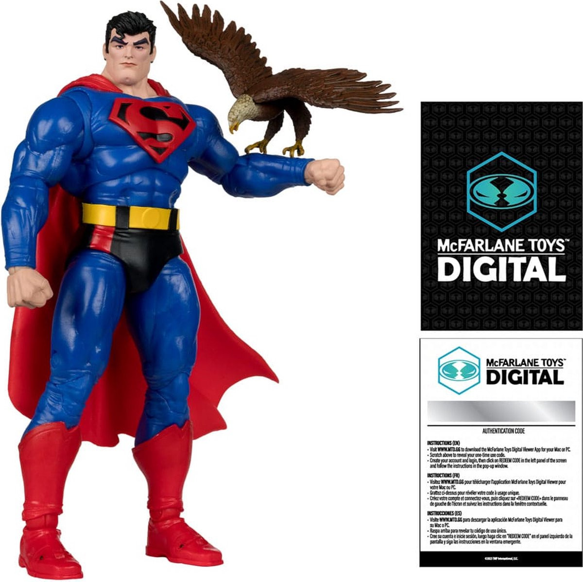 McFarlane Toys Digital Action Figure Superman Our Worlds At War 18 cm