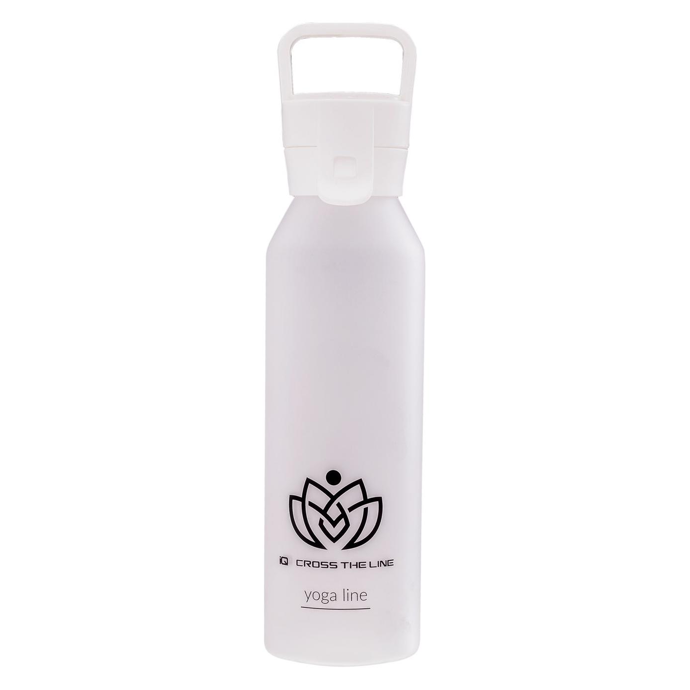 IQ Bidon Yoga Bottle 500 Ml biały szczelna zakrętka z uchwytem 500 ml (0.50 l) (UTPP15275)