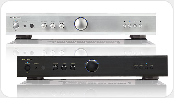 Rotel A8 Stereo Vollverstärker *schwarz* RO73231