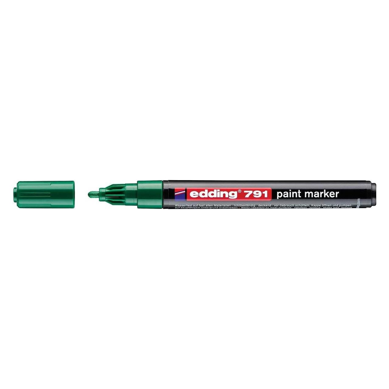 Edding Marker lakierowy 791 ZIELONY (791/004/ZI ED) (1x) (40921387)