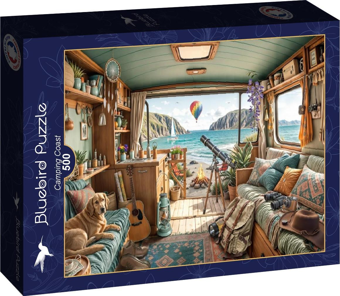 Bluebird Puzzel Kampeerplek in Küstenhöhe 500 stuks