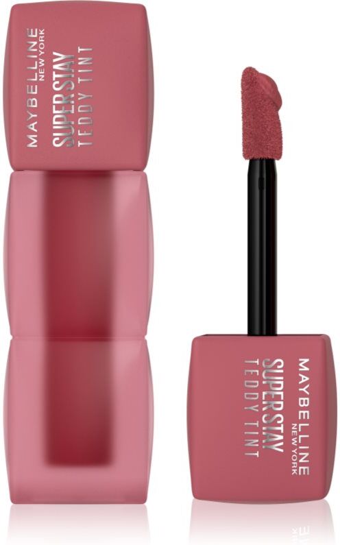 MAYBELLINE NEW YORK SuperStay Teddy Tint ultra matt long-lasting lipstick shade 105 Velvet Choker 5 ml