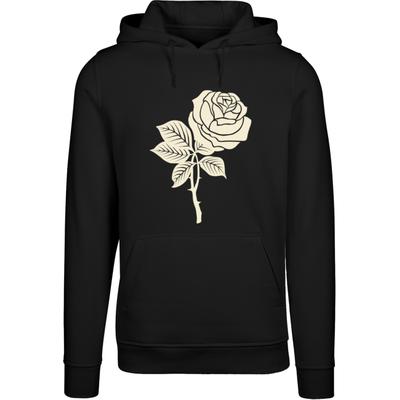 Rundhalspullover MISTERTEE "MisterTee Herren Wasted Youth Hoody", Herren, Gr. XS, schwarz, 65% Baumwolle, 35% Polyester, unifarben, normal, ohne Ausschnitt, Pullover Rundhalspullover