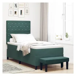 vidaXL, Boxspringbett, Boxspringbett (90 x 190 cm)