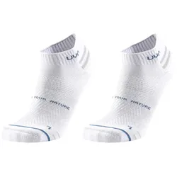 2er Pack UYN All Around Low Cut Socken N190 - white/white 39-41