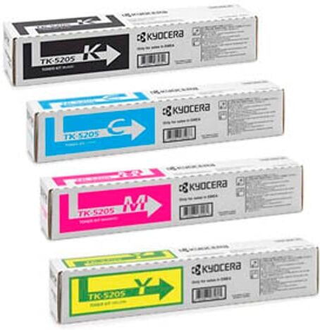 Kyocera TK5205 Pack ahorro toners (4 colores)