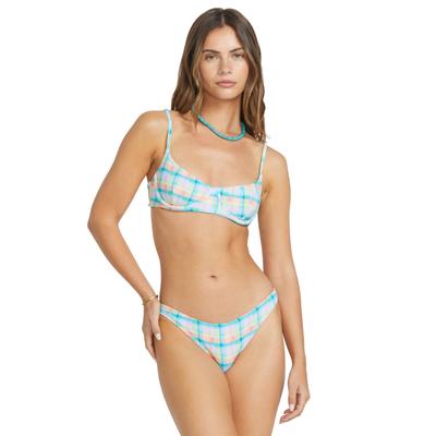 Bikini-Hose BILLABONG "Check The Waves", Damen, Gr. L, multi, Obermaterial:96% Nylon 4% Elasthan., Badehosen Bikini-Hose
