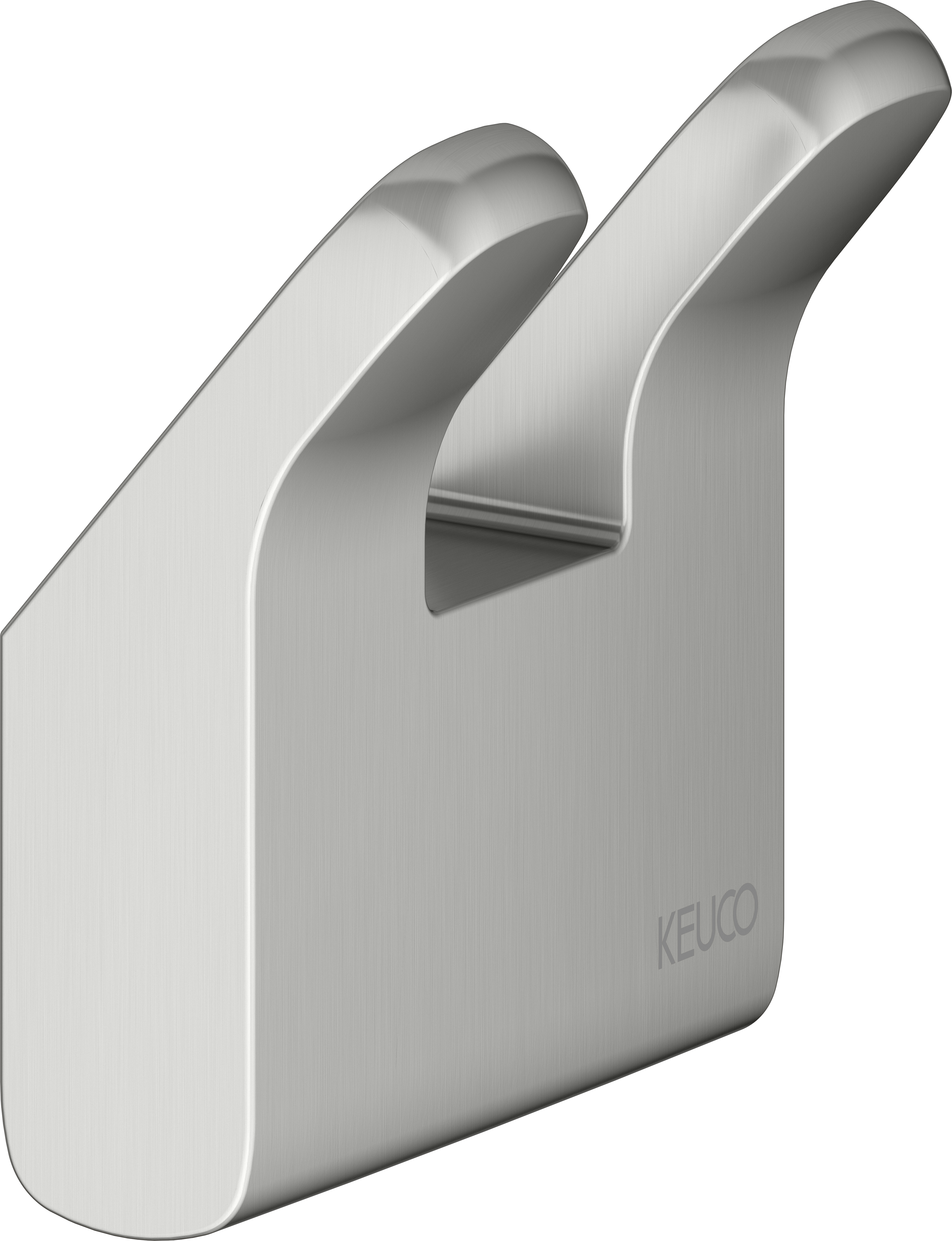 KEUCO Moll porte-serviettes 12713210000 double, finition inox