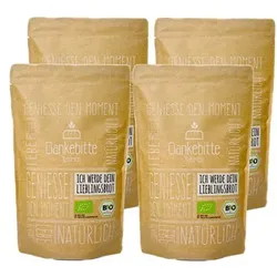 DANKEBITTE Bio Brotbackmischung Abendbrot Set 4 versch. Sorten Inhalt 2.235g